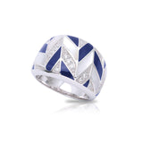 Chevron Ring from Belle Étoile