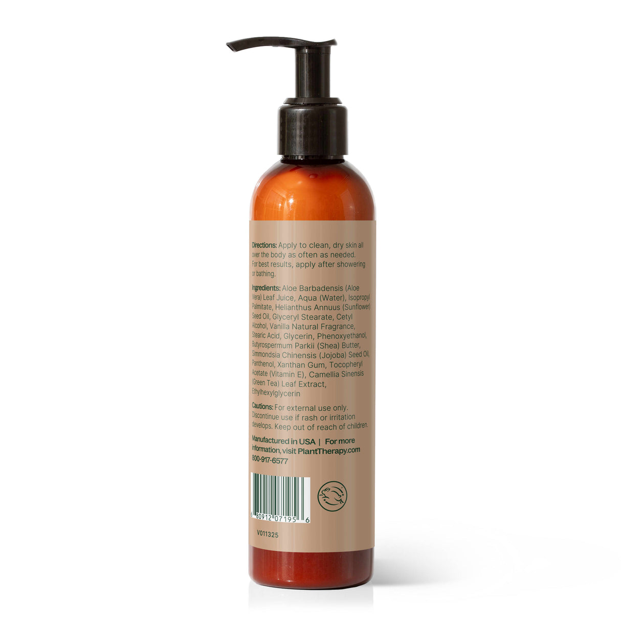 Vanilla Body Lotion with Aloe and Shea from Plant Therapy