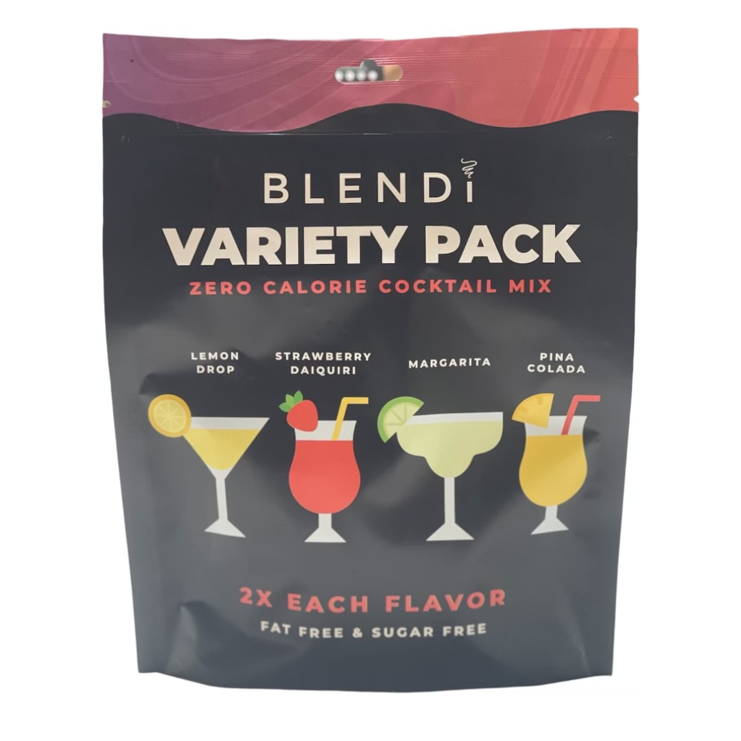 Skinny Mocktail Mixers – Guilt-Free Flavor, Zero Cal- 1 Pack (6 Count) from BLENDi