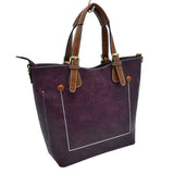 Vegan Leather Tote Shoulder Handbags For Women from Madeline Love