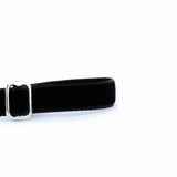 Black Velvet Dog Leash from 2 Hounds Design