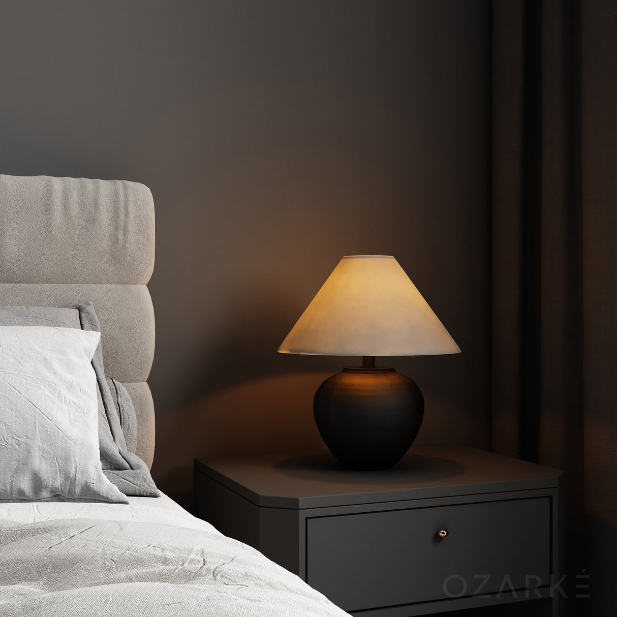Victorian Table Lamp from Ozarké
