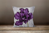 Purple Floral Cushion Covers from Moderny