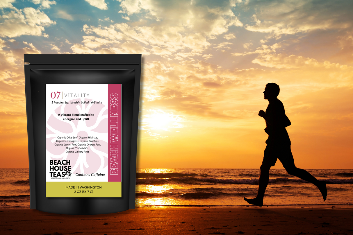 Beach Wellness: Vitality from Beach House Teas