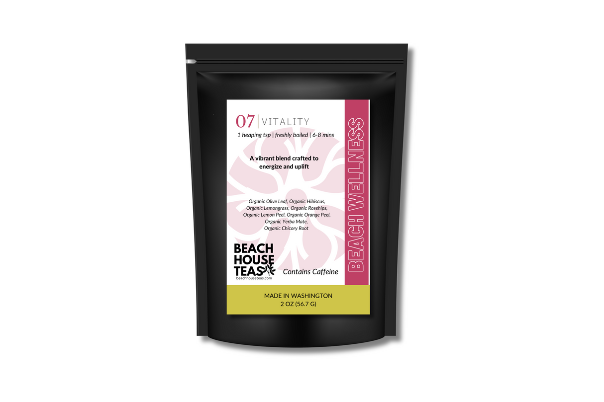 Beach Wellness: Vitality from Beach House Teas