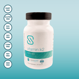 Vitamin K2 with D3 | 60 Capsules from Serawise