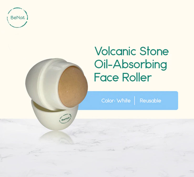 Volcanic Stone Oil-Absorbing Face Roller from BeNat