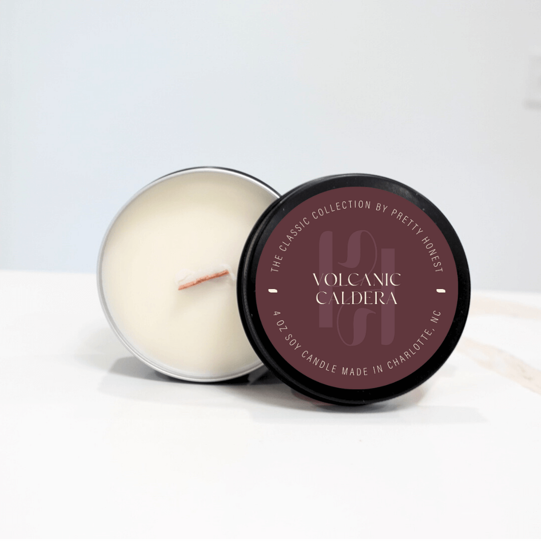 4oz Candle Tins from Pretty Honest Candles