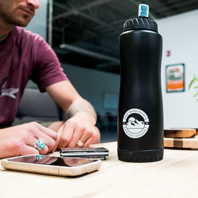 Vostok | Vacuum Insulated Stainless Steel | 34 oz from Epic Water Filters USA