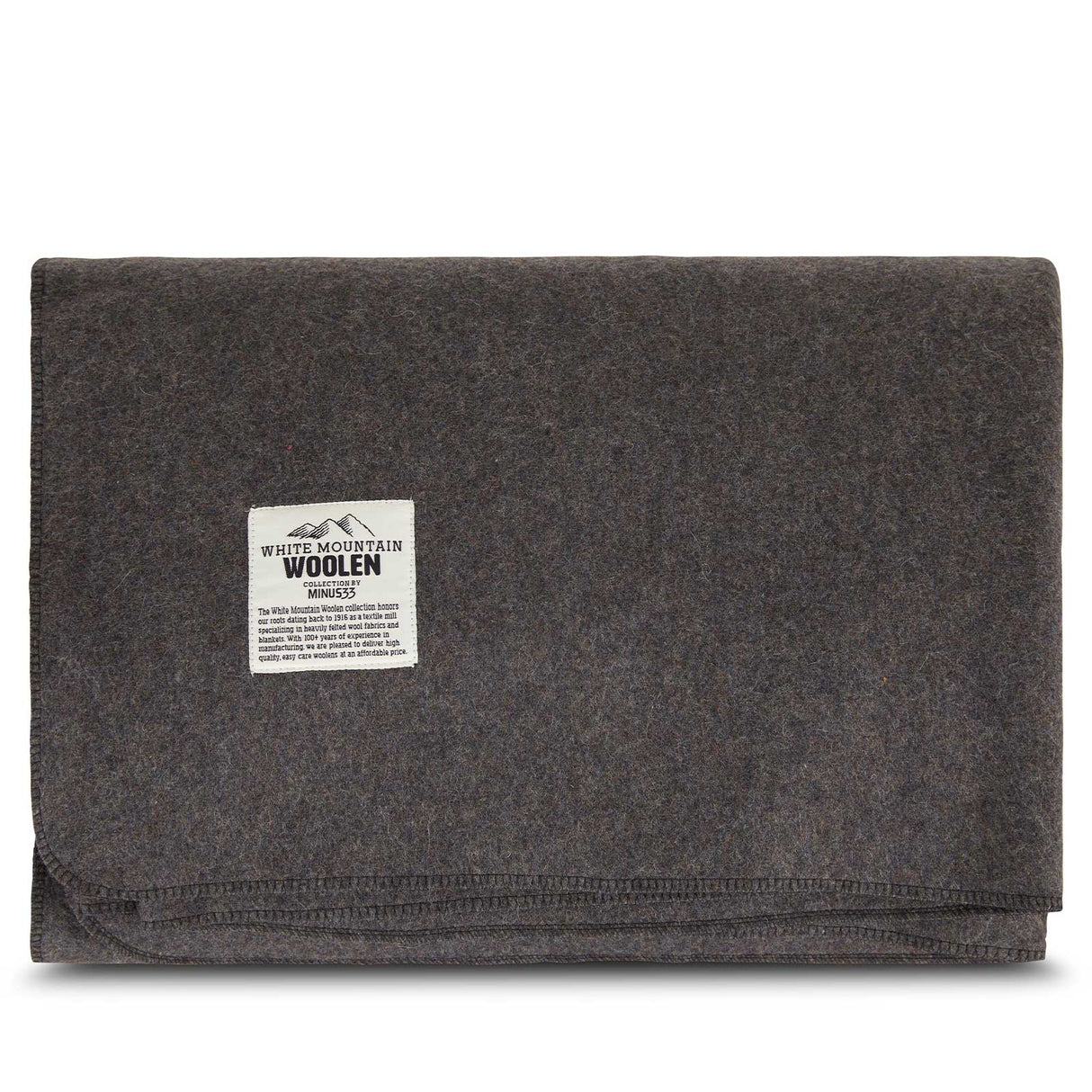 M33 - Lodge Twin Blanket White Mountain Woolen from Minus33 Merino Wool Clothing