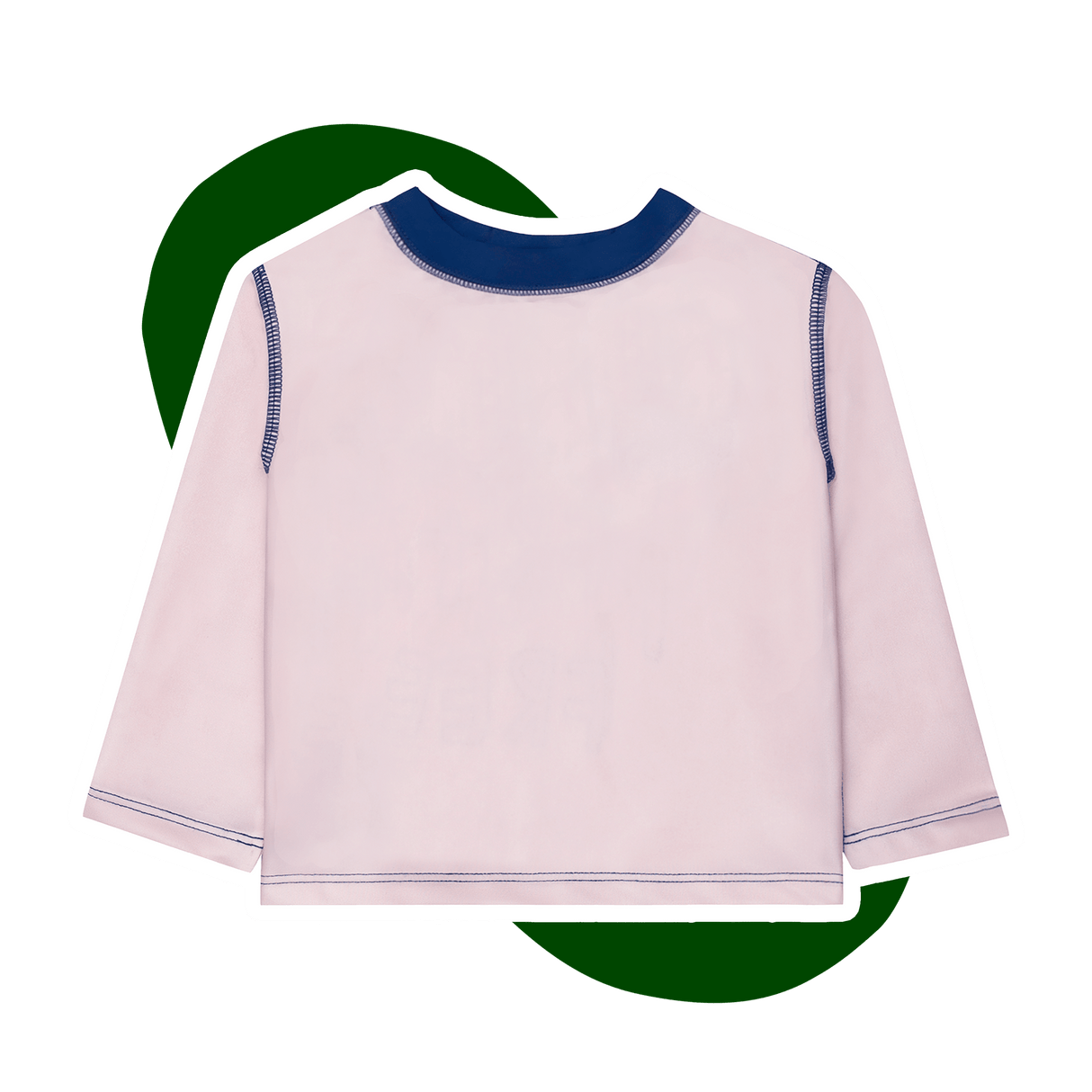 Make The Sea Plastic Free Rose Pink Rashguard - Rose Pink from Manymoons