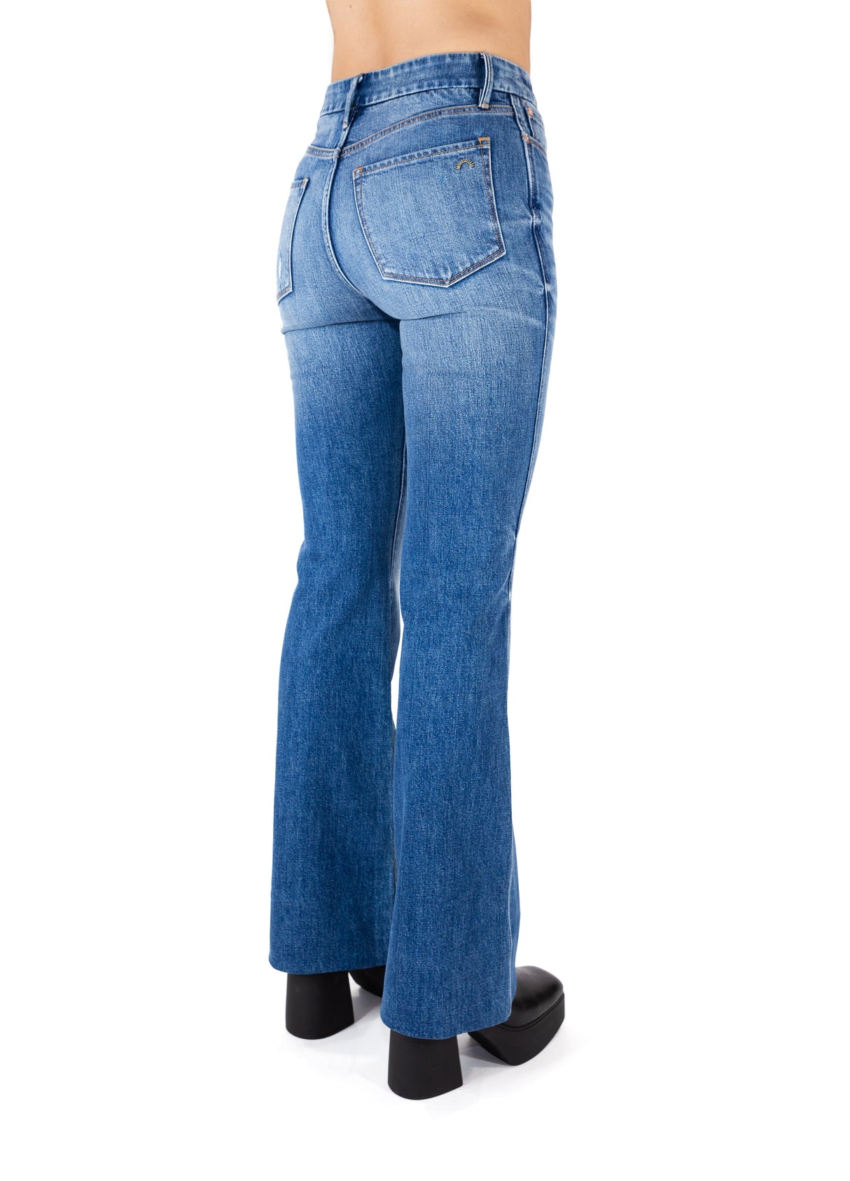 The Wanderer Flare 5 Pocket - Mabel Wash from Porter Blue Apparel