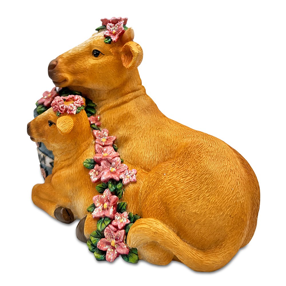 Best Mom Cow and Calf Charming Figurine, 6" Keepsake Jersey Statue and Mother’s Day Gift from OrnamentallyYou