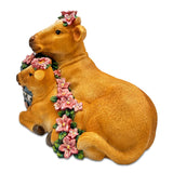 Best Mom Cow and Calf Charming Figurine, 6" Keepsake Jersey Statue and Mother’s Day Gift from OrnamentallyYou