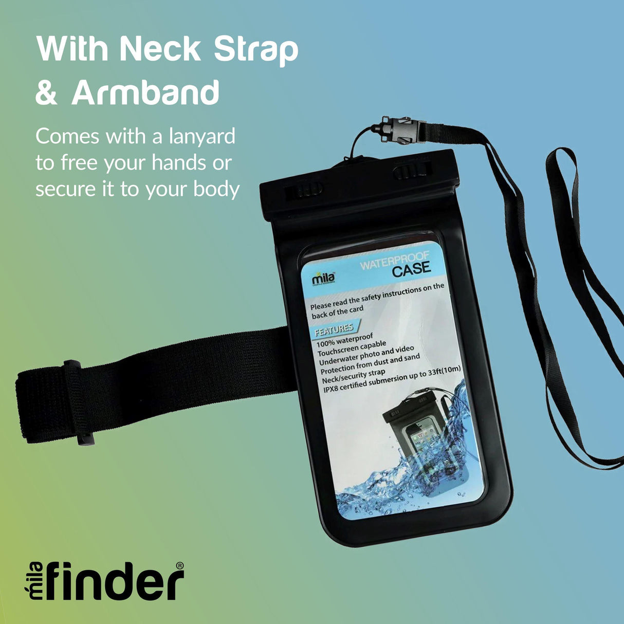 Floating Waterproof Phone Case and Pouch - Pack of 12 from Mila Lifestyle Accessories