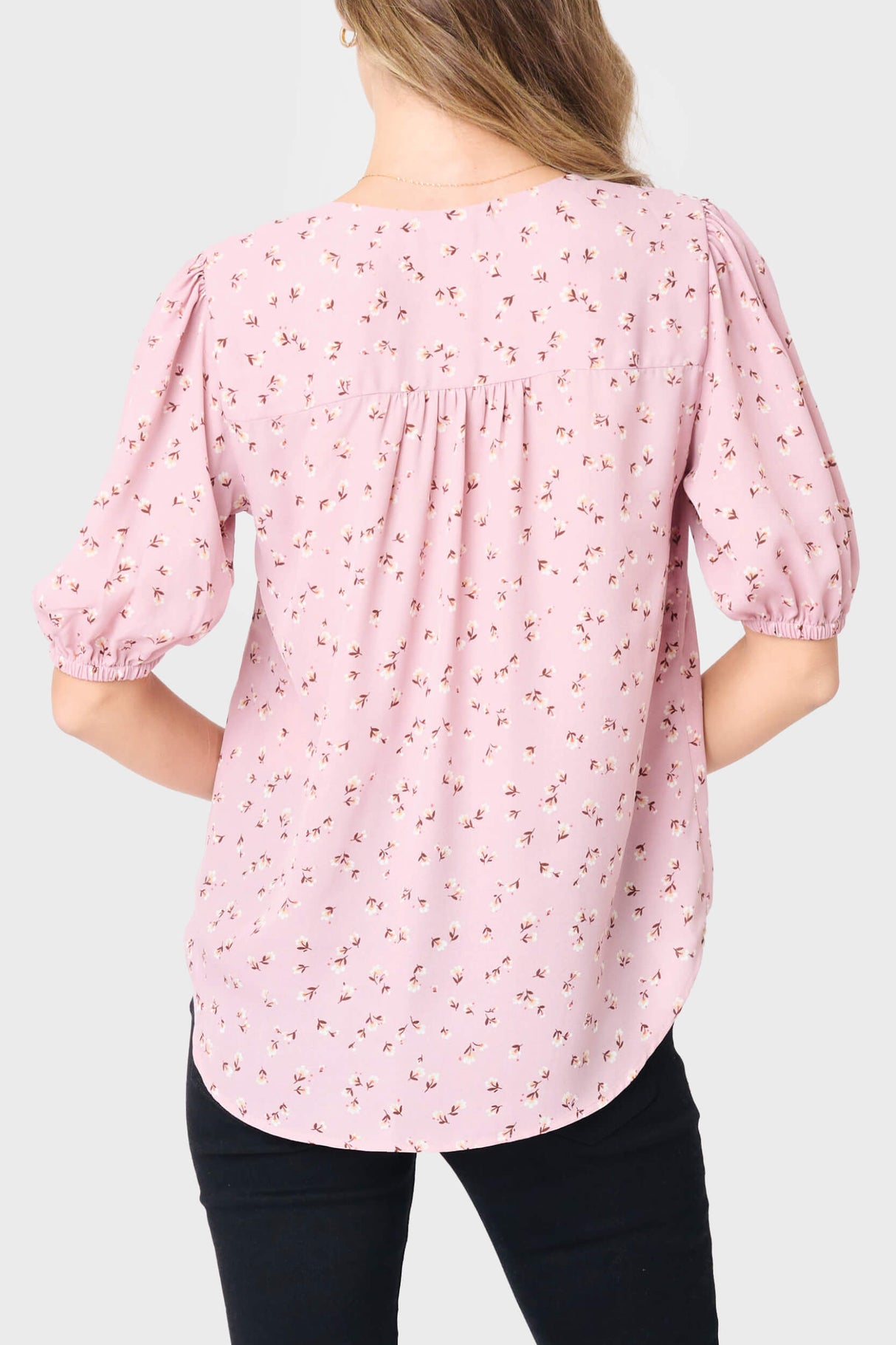 Avery Elbow Sleeve Top  From Gibsonlook