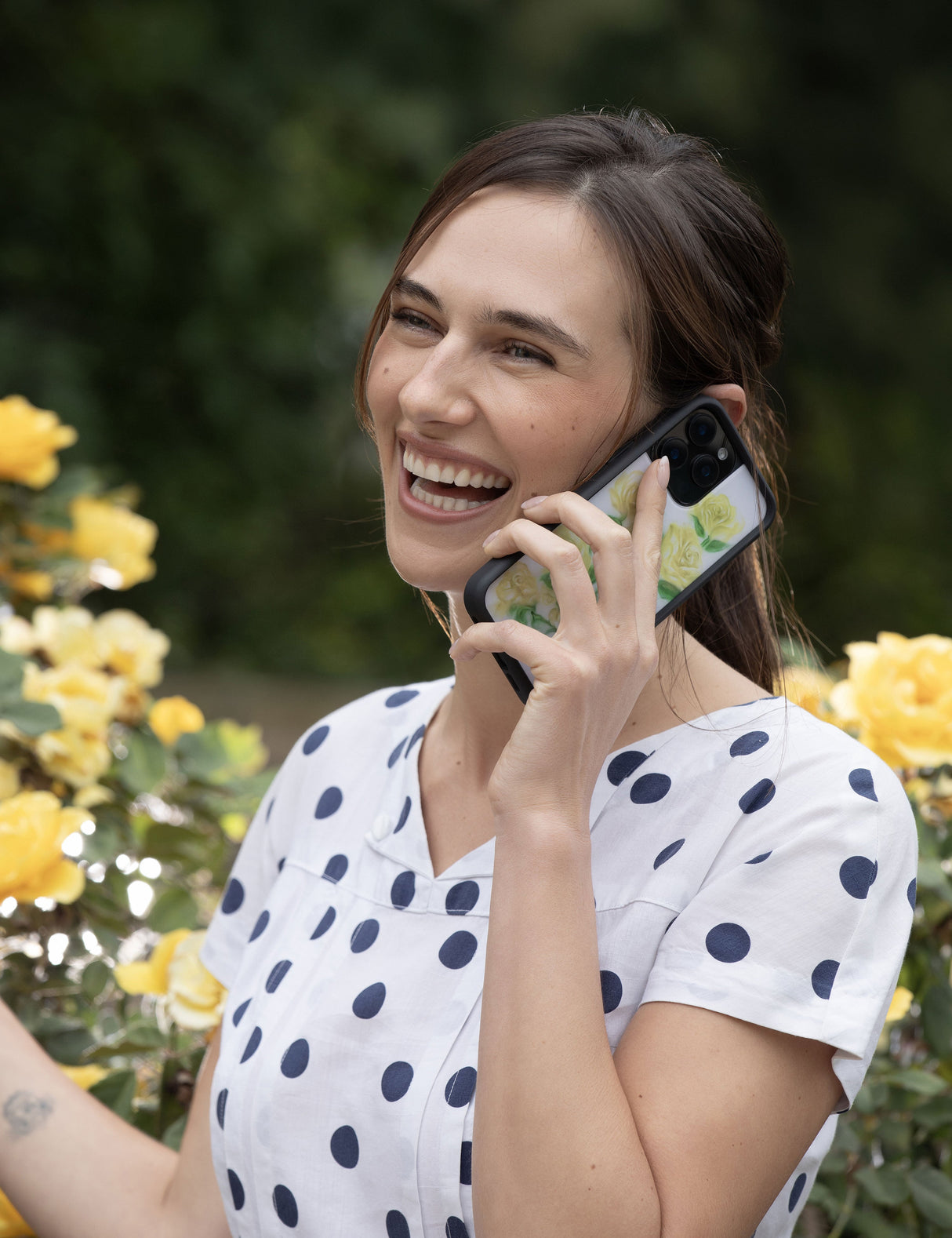 Yellow Roses iPhone Case from Wildflower Cases