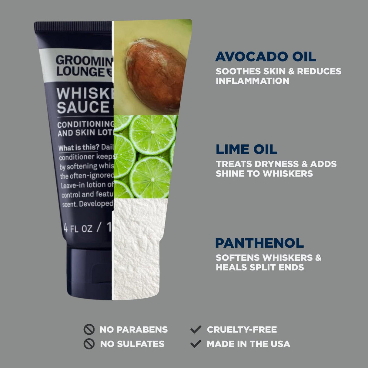 Grooming Lounge Whisker Sauce Beard Conditioner from Grooming Lounge