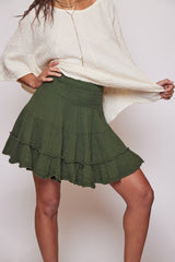 Sophie Mini Skirt From Cotton Flower Clothing