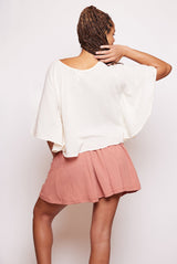 Poncho Top From Cotton Flower Clothing
