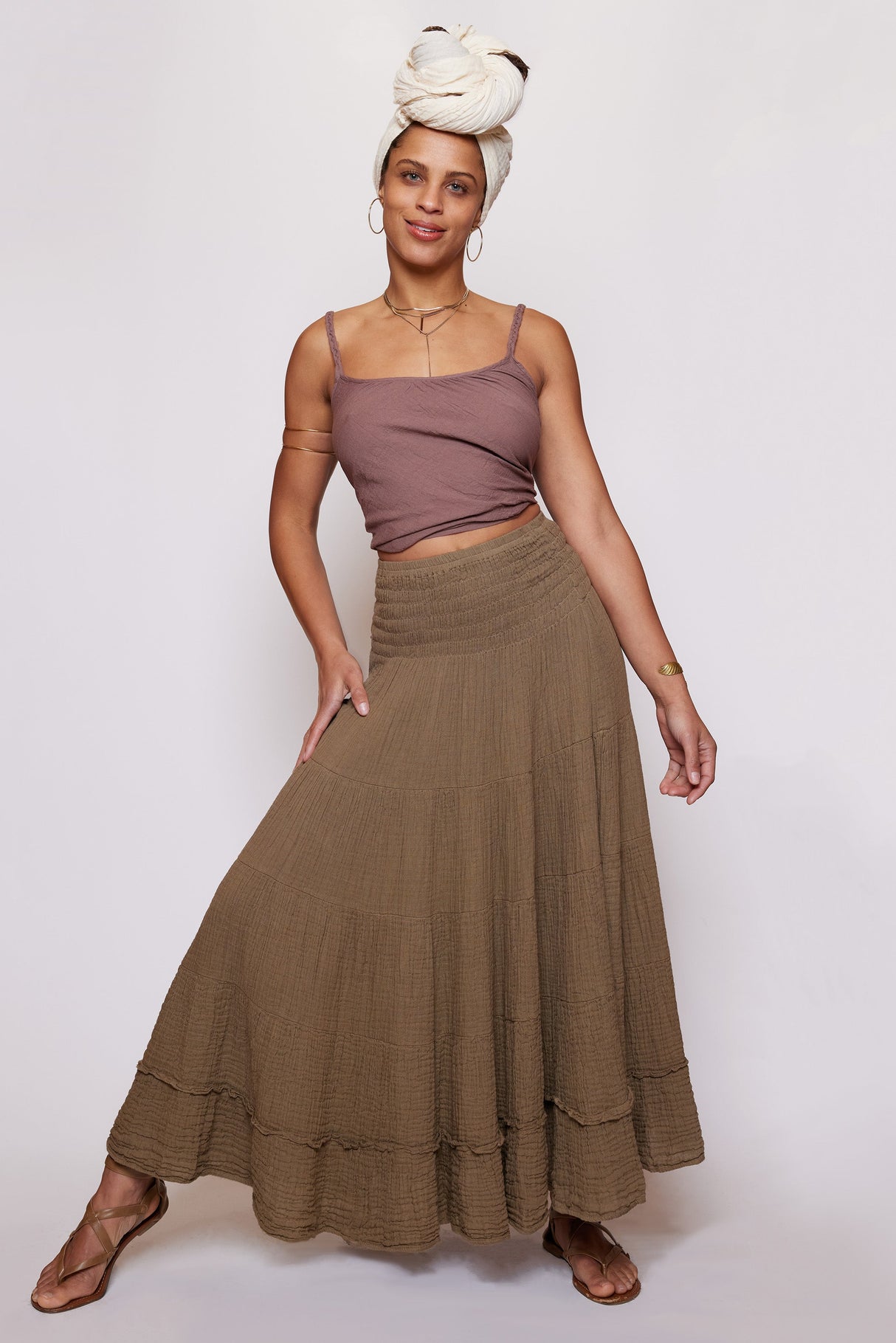Sophia Skirt From Cotton Flower Clothing