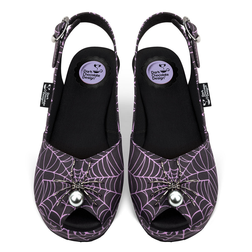Chocolaticas® Widow Women's Sandal From Hot Chocolate Design
