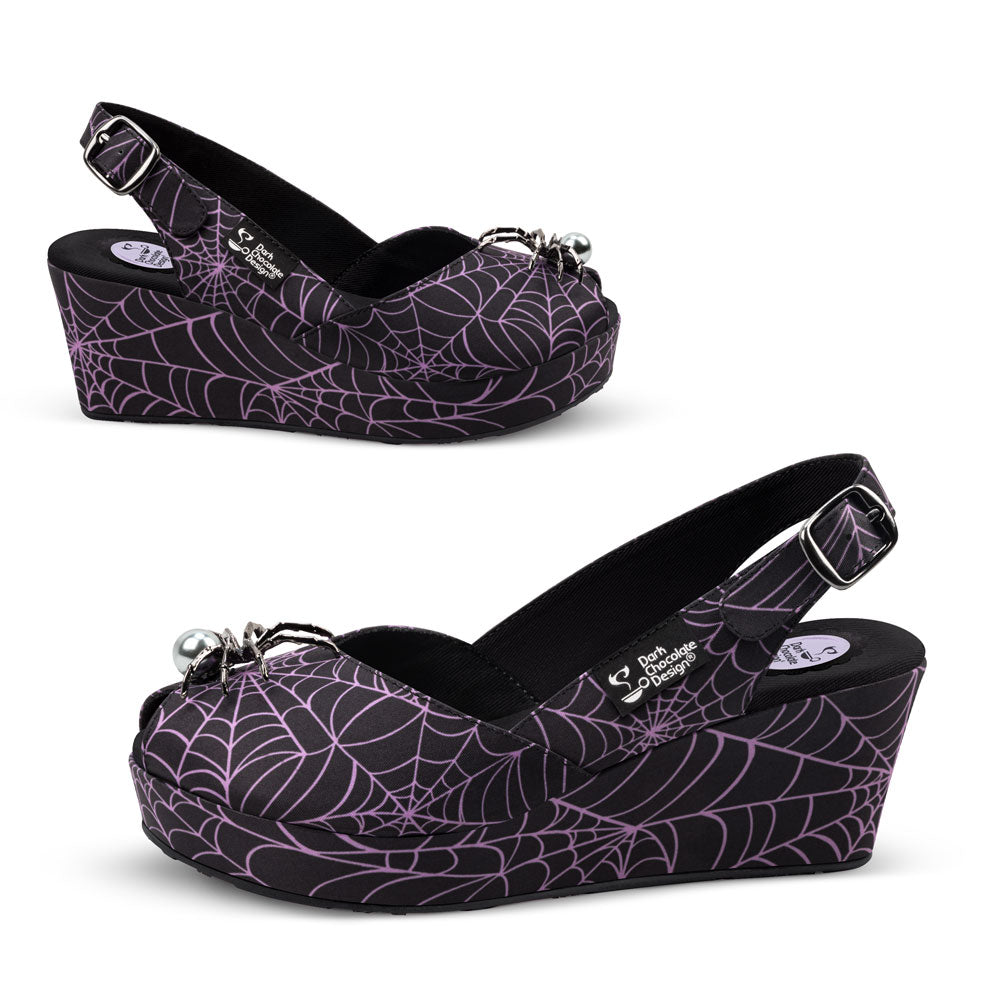 Chocolaticas® Widow Women's Sandal From Hot Chocolate Design