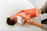 Orange Swaddle Sleep Sack From Swaddelini