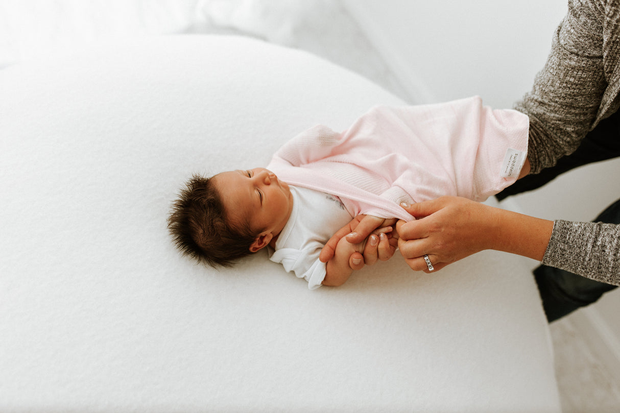 Pink Swaddle Sleep Sack From Swaddelini