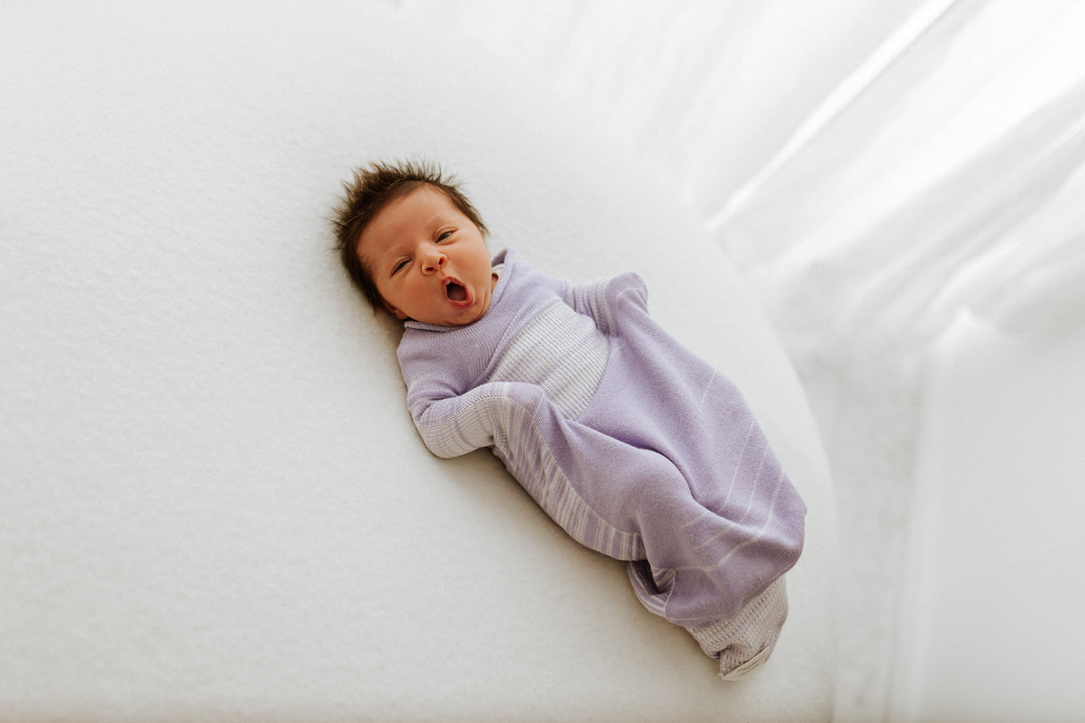 Lavender Swaddle Sleep Sack From Swaddelini