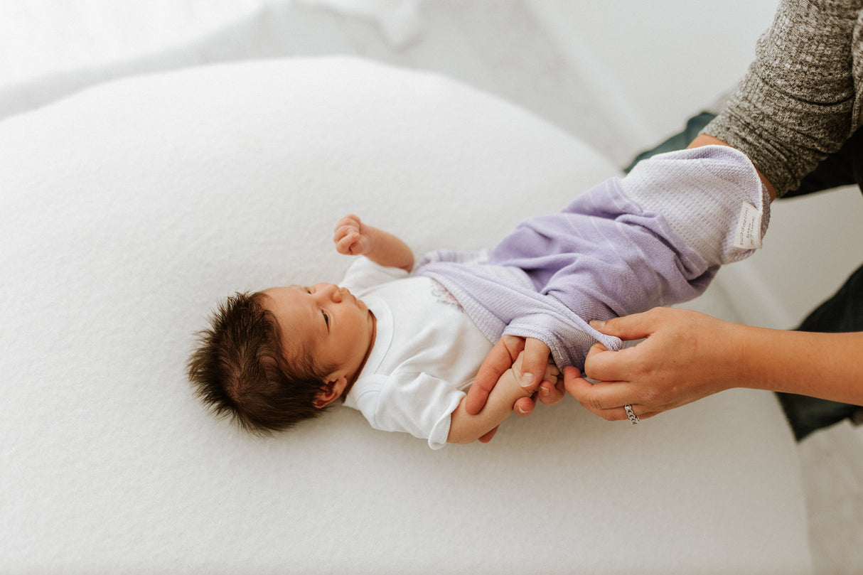 Lavender Swaddle Sleep Sack From Swaddelini