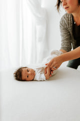 Bamboo Beige Swaddle Sleep Sack From Swaddelini