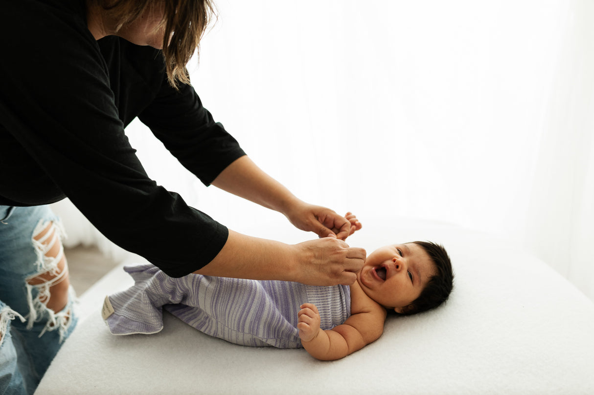 Lavender Swaddle Sleep Sack From Swaddelini
