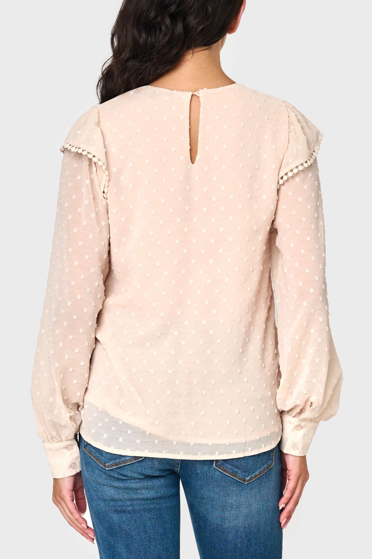 Ophelia Ruffle Boho Blouse from Gibsonlook