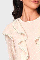 Ophelia Ruffle Boho Blouse from Gibsonlook