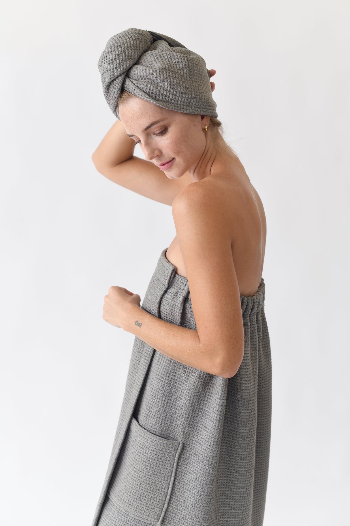 Waffle Bath Wrap from Cozy Earth