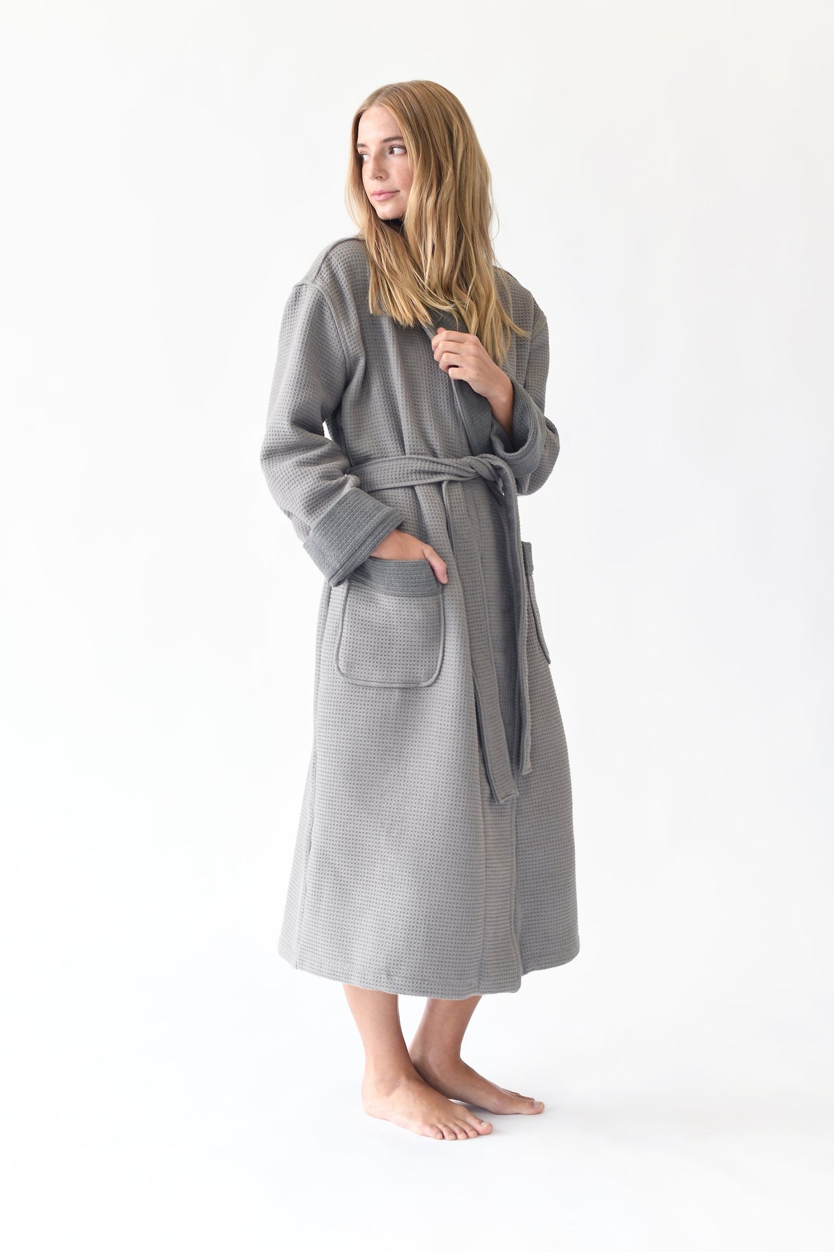 Waffle Bath Robe from Cozy Earth