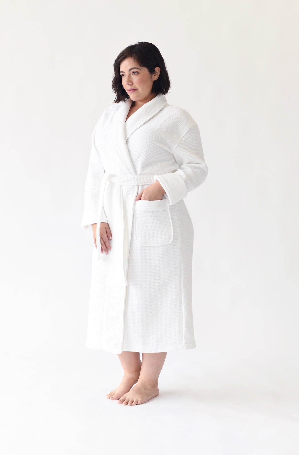 Waffle Bath Robe from Cozy Earth
