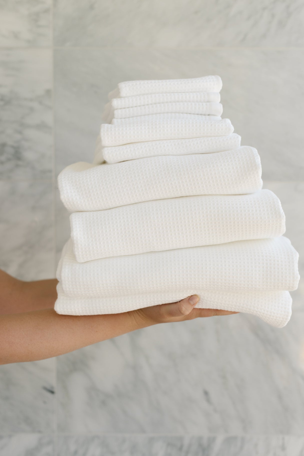 Complete Waffle Bath Bundle from Cozy Earth