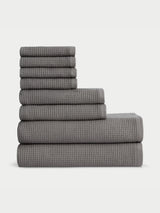 Waffle Bath Towel Set From Cozy Earth