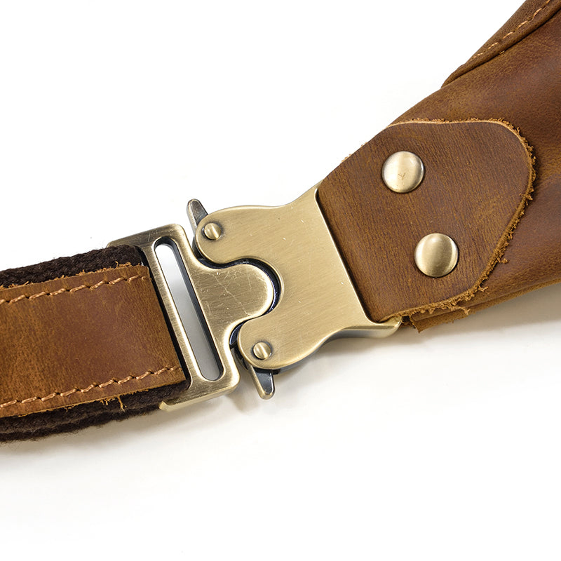 Wagner Leather Waist Bag | Full Grain Leather Fanny Pack from STEEL HORSE LEATHER