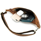 Wagner Leather Waist Bag | Full Grain Leather Fanny Pack from STEEL HORSE LEATHER