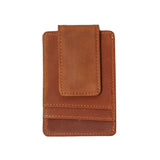 The Walden | Handmade Leather Front Pocket Wallet with Money Clip from STEEL HORSE LEATHER