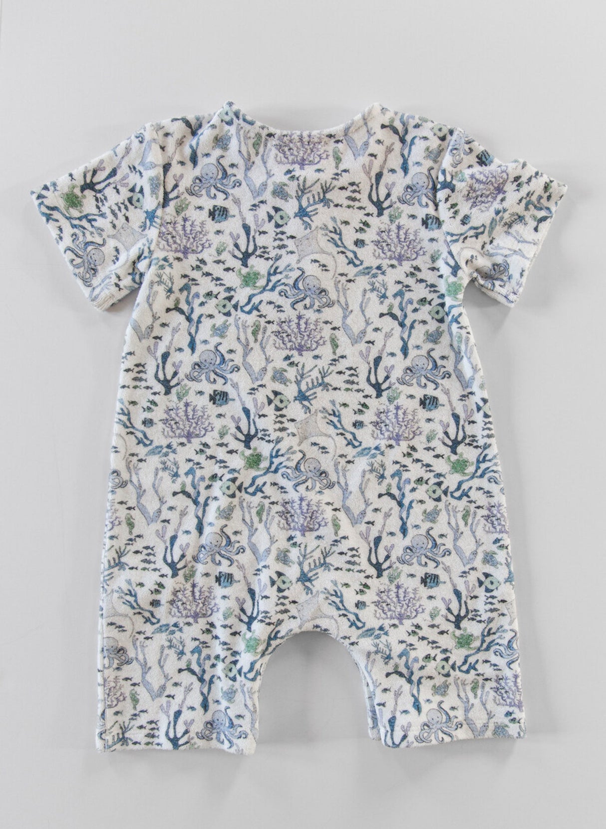 Walker Terry Romper - Coral Reef from Timo & Violet