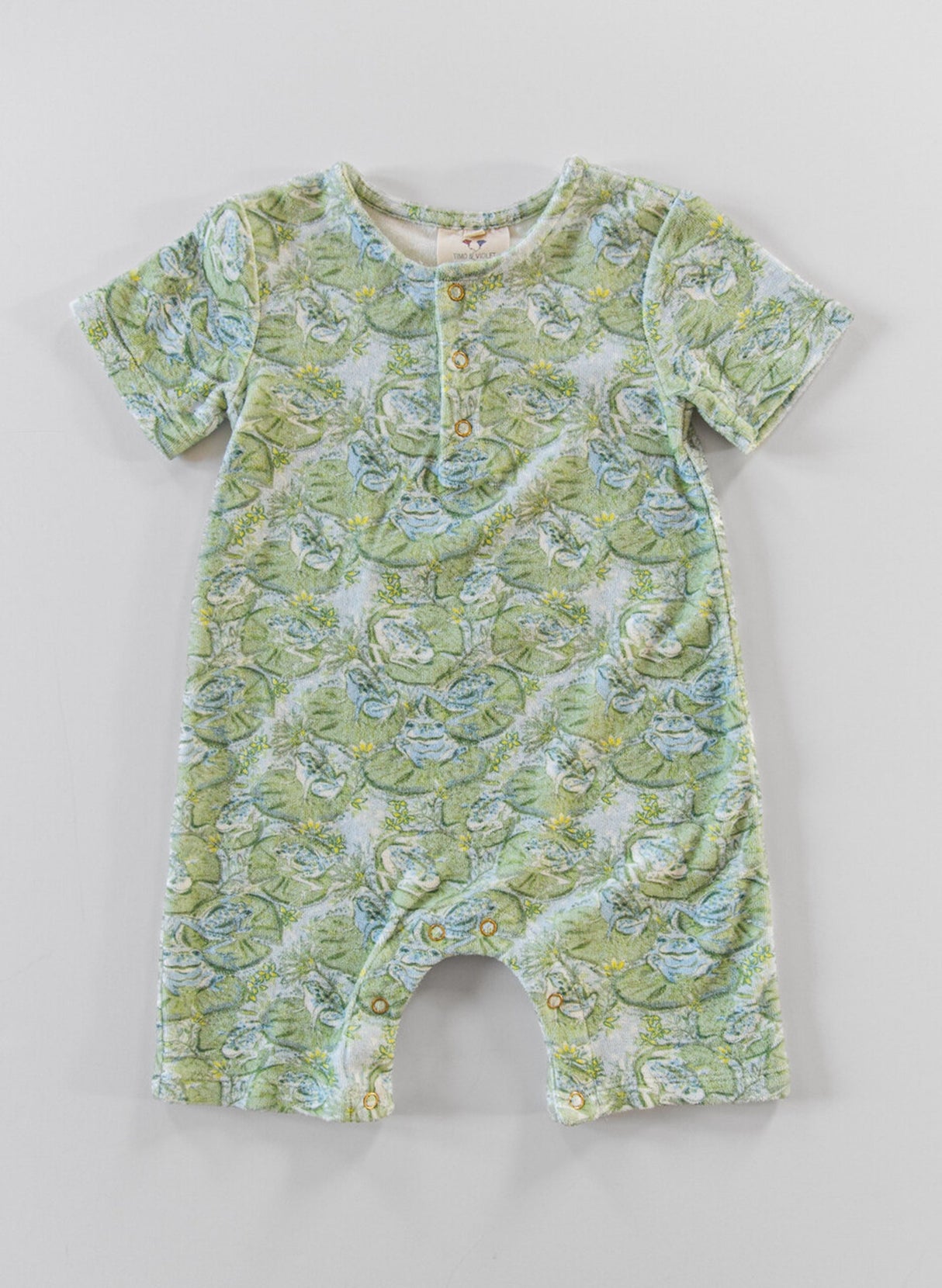 Walker Terry Romper - Hoppy Place from Timo & Violet