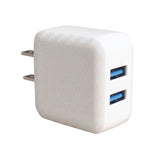 USB 2-Port Wall Adapter - Pack of 12 from Mila Lifestyle Accessories