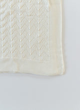 The Wonder Baby Blanket - Ivory Lace from Timo & Violet