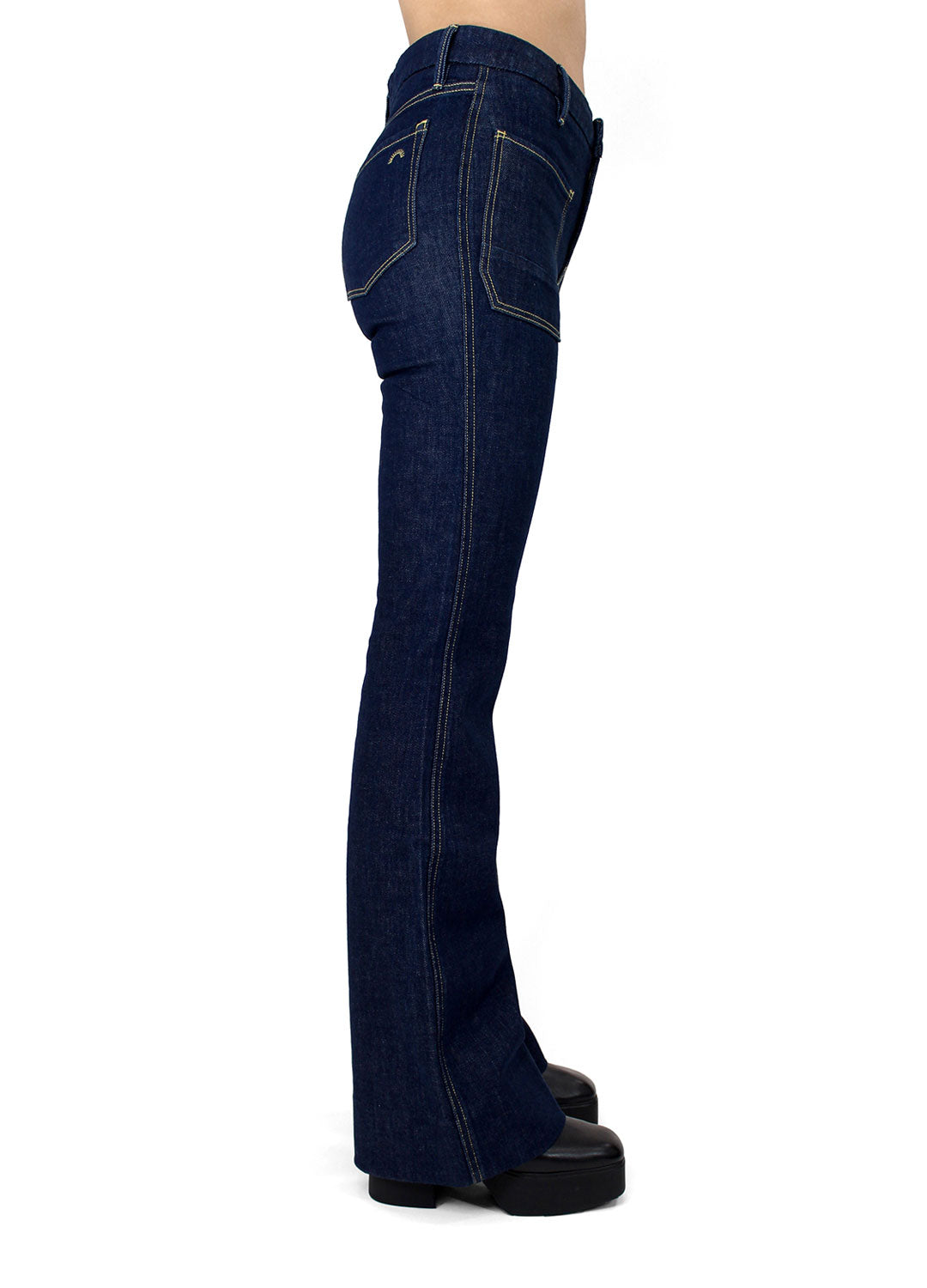 The Wanderer Flare - Rinse From Porter Blue Apparel