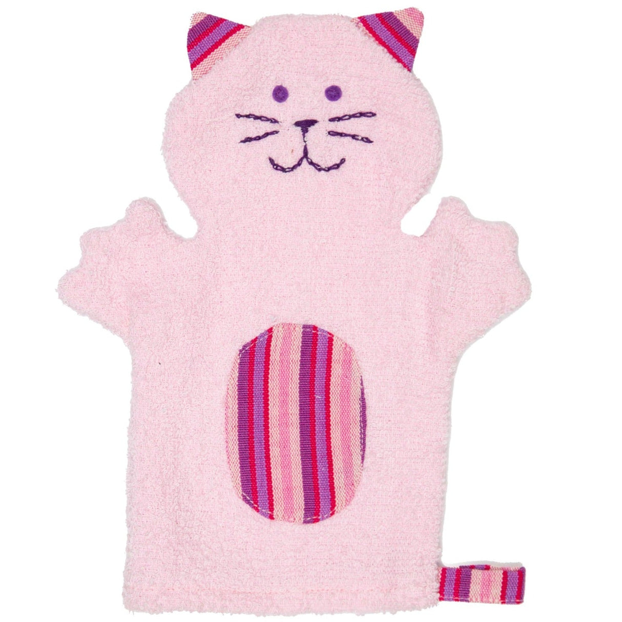 Kitty Puppet Washcloth from Upavim Crafts