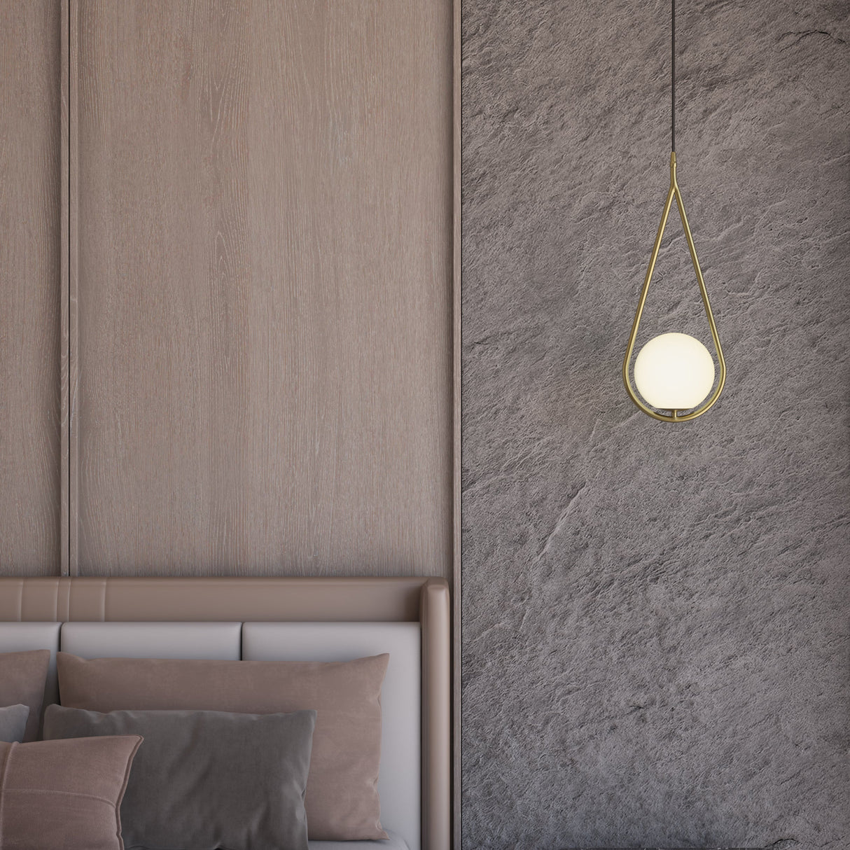 Waterdrop Pendant Light from Ozarké